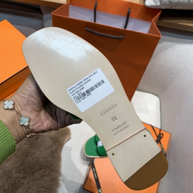 Hermes Slippers